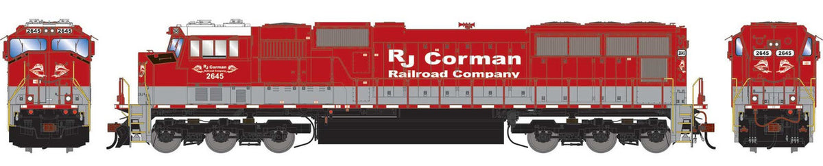 Athearn Genesis HO ATHG-1616 DCC/Tsunami 2 Sound Equipped EMD SD70M Locomotive RJ Corman RJCC #2645