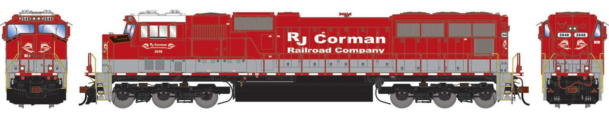 Athearn Genesis HO ATHG-1617 DCC/Tsunami 2 Sound Equipped EMD SD70M Locomotive RJ Corman RJCC #2648