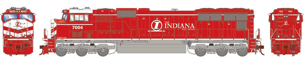 Athearn Genesis HO ATHG-1619 DCC/Tsunami 2 Sound Equipped EMD SD70M Locomotive Indiana Rail Road INRD #7004