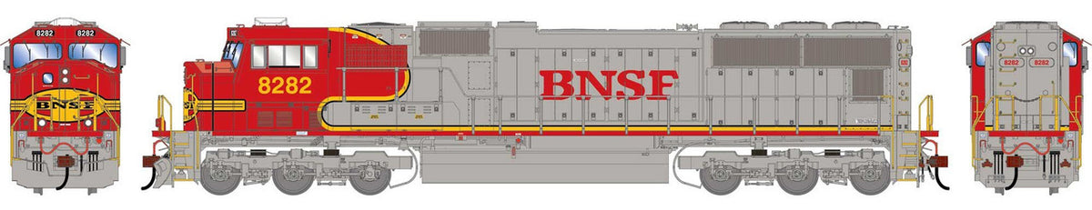 Athearn Genesis HO ATHG-1625 DCC/Tsunami 2 Sound Equipped EMD SD75I Locomotive BNSF #8282