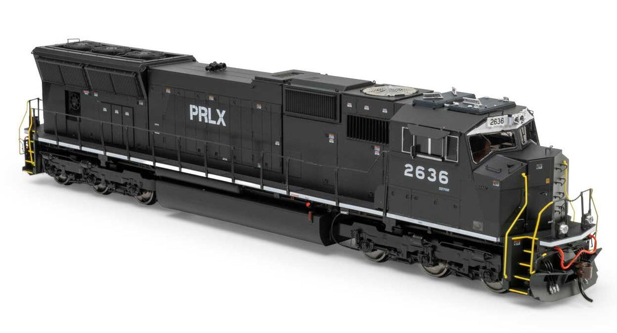 Athearn Genesis HO ATHG-1612 DCC/Tsunami 2 Sound Equipped EMD SD70M Locomotive 'Primed For Grime' PRLX 'Ex-NS' #2636
