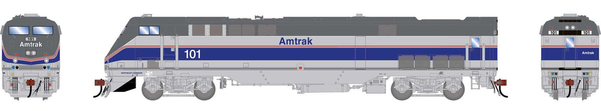 Athearn Genesis HO ATHG-1671 DCC Ready GE P42DC Locomotive Amtrak Phase IV 'NEC' AMTK #101