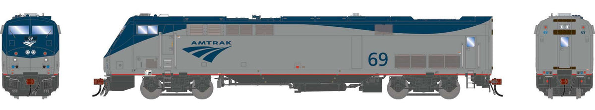 Athearn Genesis HO ATHG-1696 DCC/Tsunami 2 Sound Equipped GE P42DC Locomotive Amtrak Phase V AMTK #69