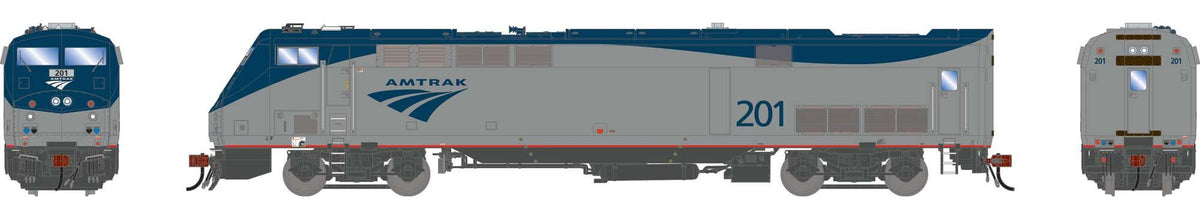 Athearn Genesis HO ATHG-1699 DCC/Tsunami 2 Sound Equipped GE P42DC Locomotive Amtrak AMTK Phase V AMTK #201