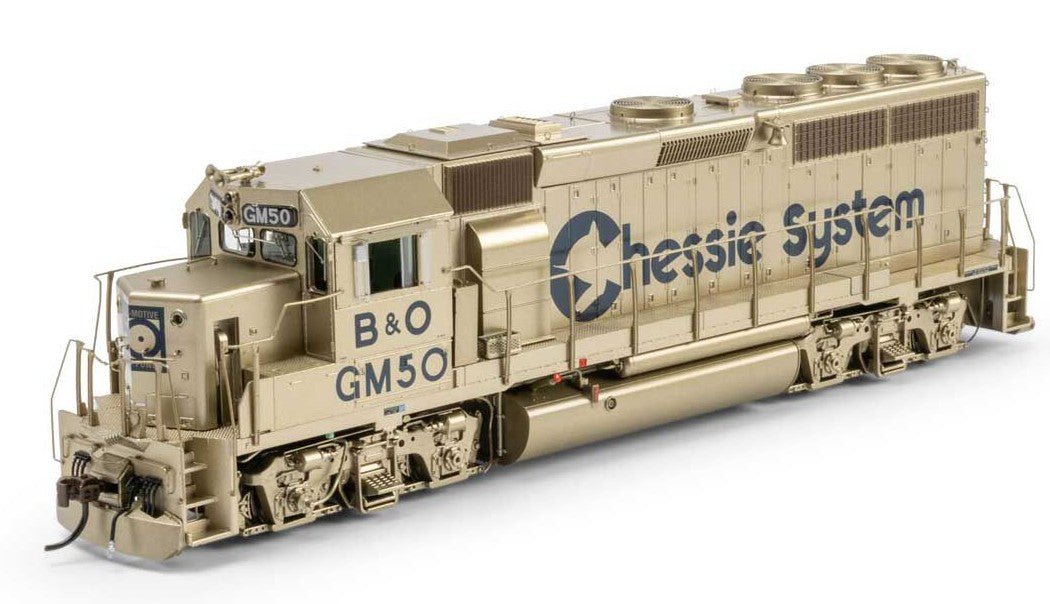 Athearn Genesis HO ATHG-1738 DCC Ready EMD GP40-2 Locomotive Chessie System B&O #GM50