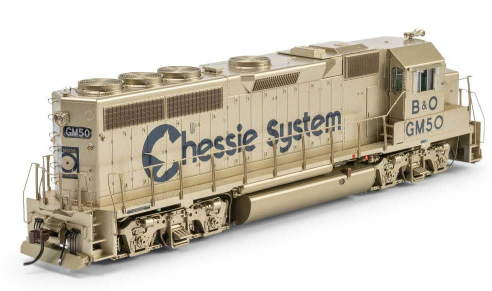 Athearn Genesis HO ATHG-1738 DCC Ready EMD GP40-2 Locomotive Chessie System B&O #GM50