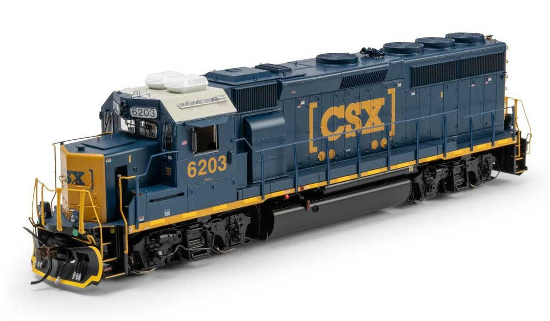Athearn Genesis HO ATHG-1758 DCC/Tsunami 2 Sound Equipped EMD GP40-2 Locomotive CSX 'Boxcar Logo' CSXT #6203