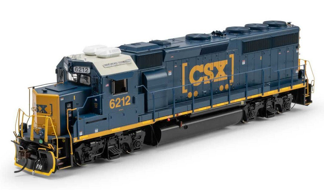 Athearn Genesis HO ATHG-1759 DCC/Tsunami 2 Sound Equipped EMD GP40-2 Locomotive CSX 'Boxcar Logo' CSXT #6212