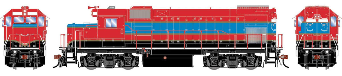 Athearn Genesis HO ATHG-1884 DCC Ready EMD GP15-1 Locomotive Patriot Rail