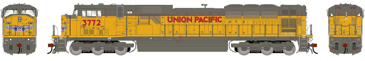 Athearn Genesis HO ATHG-1917 DCC Ready EMD SD90MAC Locomotive Union Pacific UP #3772
