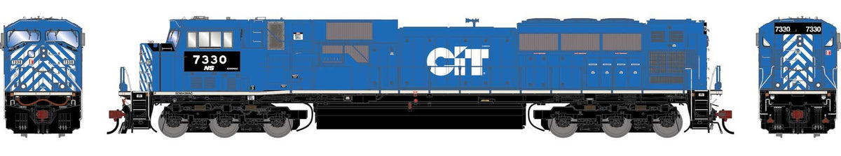 Athearn Genesis HO ATHG-1938 DCC/Tsunami 2 Sound Equipped EMD SD90MAC Locomotive NS 'Ex-CIT' #7330