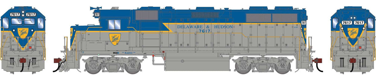 Athearn Genesis HO ATHG-1993 DCC/Tsunami 2 Sound Equipped EMD GP39-2 PH I Locomotive Delaware & Hudson DH #7617