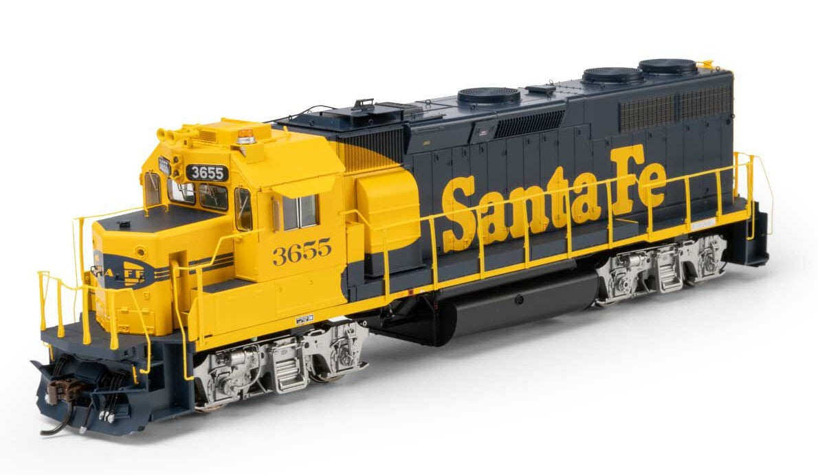 Athearn Genesis HO ATHG-1965 DCC Ready EMD GP39-2 PH I Locomotive Santa Fe ATSF #3655