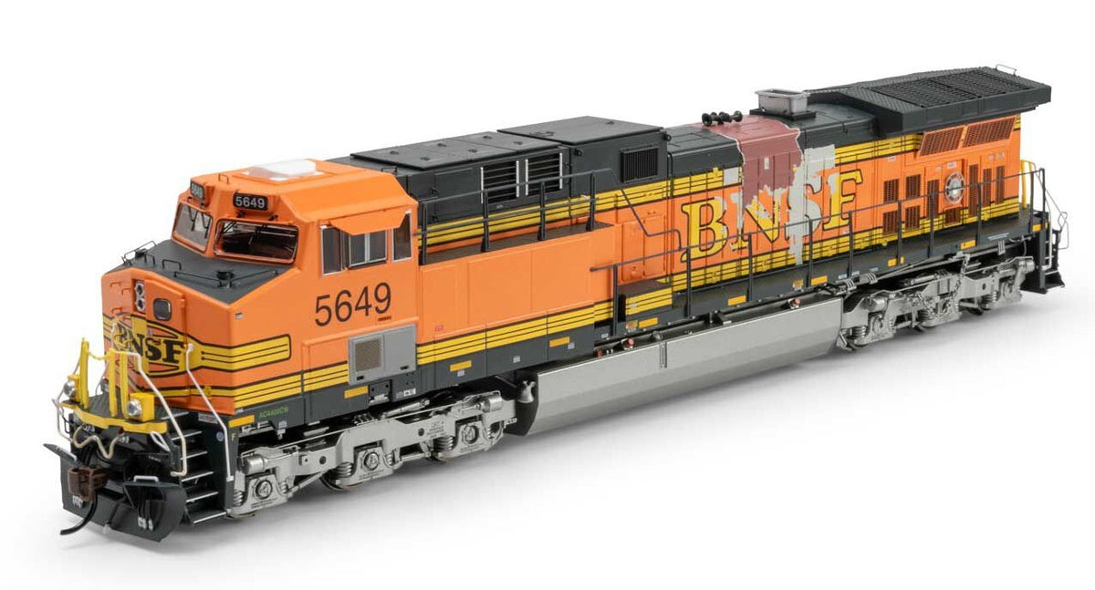 Athearn Genesis HO ATHG-2076 DCC/Tsunami 2 Sound Equipped GE AC4400CW Locomotive "Primed For Grime" BNSF #5649