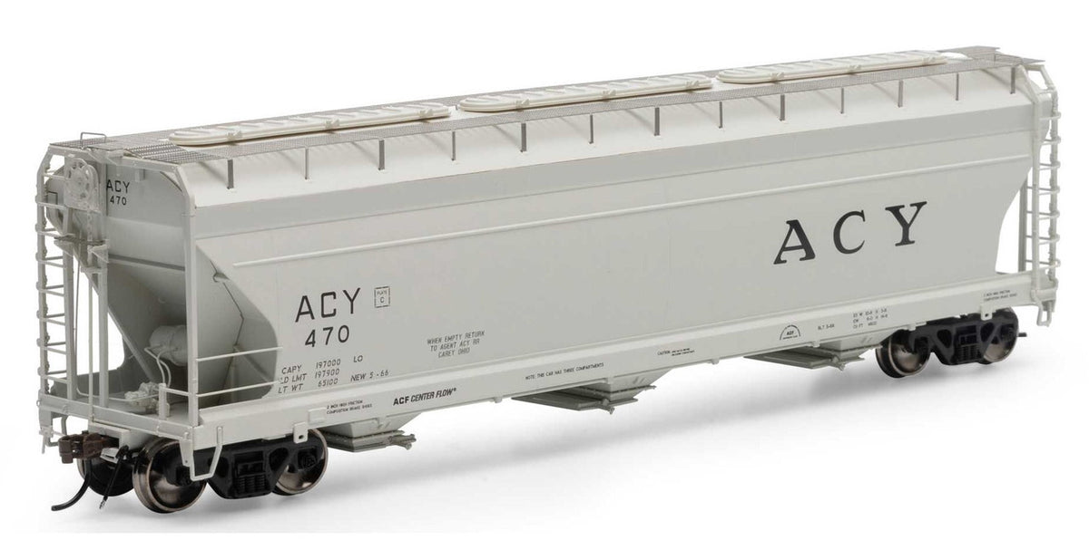 Athearn Genesis HO ATHG15428 ACF 4600 3-Bay Center Flow Hopper AC&Y #470