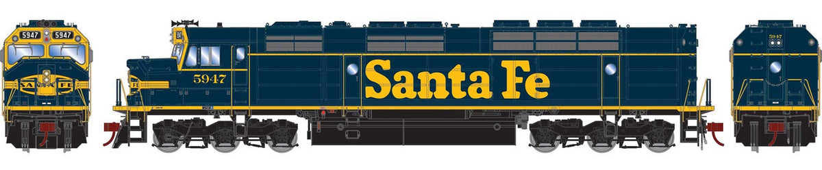Athearn Genesis HO ATHG18277 DCC Ready EMD FP45 Locomotive Santa Fe ATSF #5947