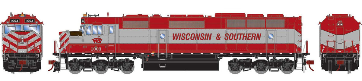 Athearn Genesis HO ATHG18279 DCC Ready EMD F45 Locomotive Wisconsin & Southern WSOR #1003