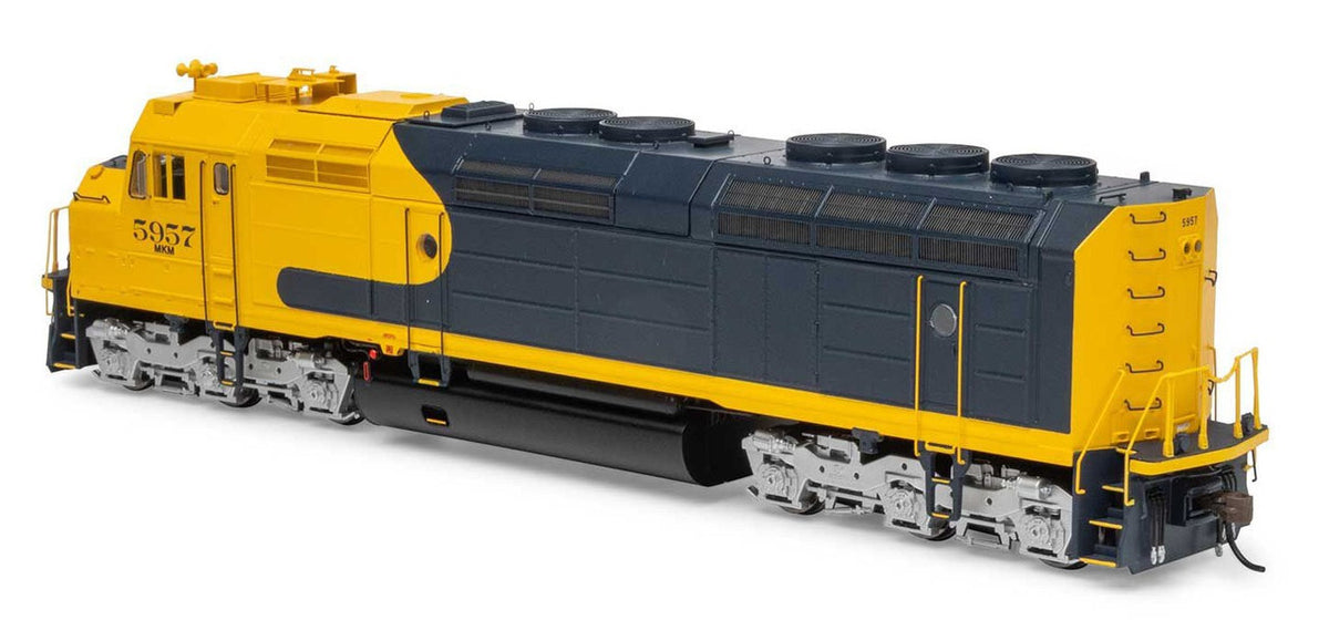 Athearn Genesis HO ATHG18390 DCC/Tsunami 2 Sound Equipped EMD F45u Locomotive Morrison-Knudson MKCX #5957