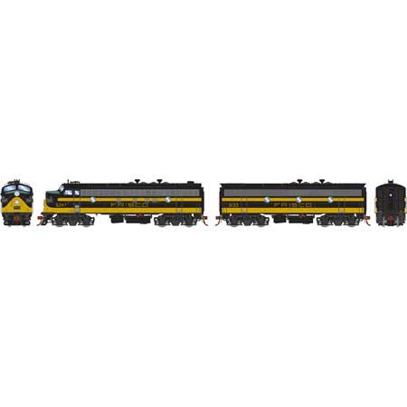 Athearn Genesis HO ATHG19505 with DCC/Tsunami2 Sound FP7A/F9B Frisco SLSF #5047/#5133