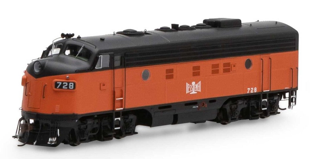 Athearn Genesis HO ATHG19550 DCC/Tsunami 2 Sound Equipped EMD F7A Locomotive Bessemer & Lake Erie "Freight" Scheme BLE #728A