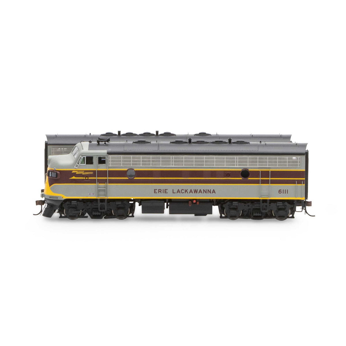 Athearn Genesis HO ATHG19357 DCC Ready EMD F7A/B Set Erie Lackawanna 'Freight' #6111/#6352