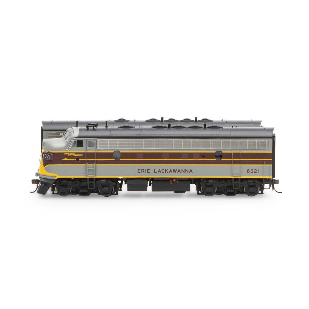 Athearn Genesis HO ATHG19358 DCC Ready EMD F7A/B Set Erie Lackawanna 'Freight' #6321/#7133