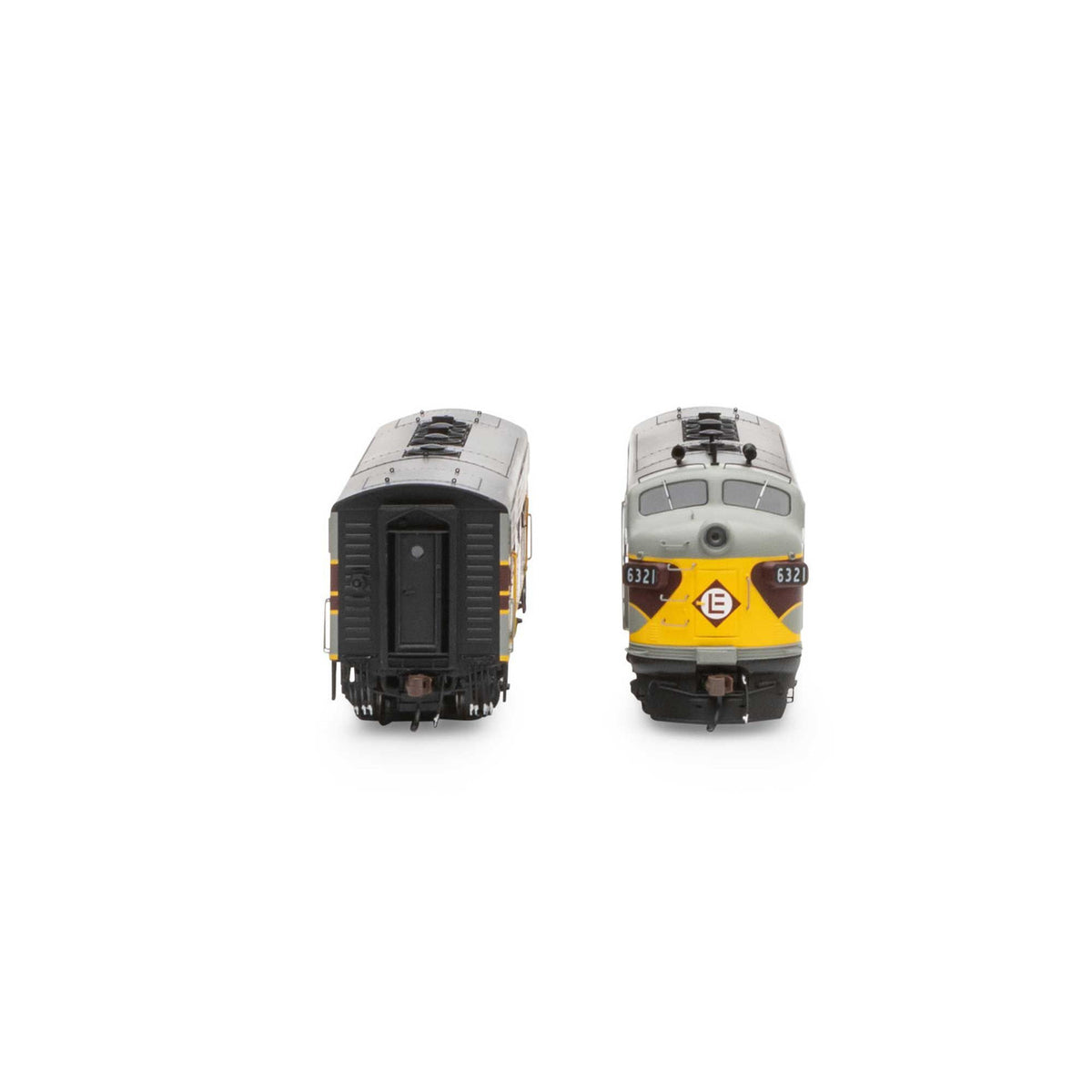 Athearn Genesis HO ATHG19558 DCC/Sound EMD F7A/B Set Erie Lackawanna 'Freight' #6321/#7133