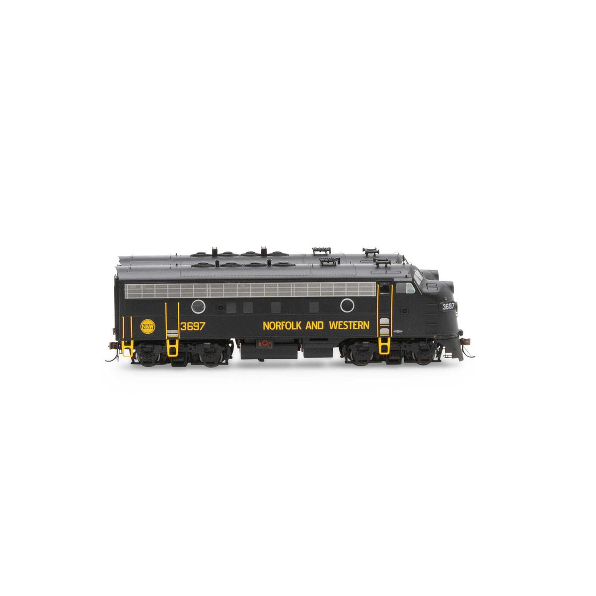Athearn Genesis HO ATHG19567 DCC/Sound EMD F7A/A Set Norfolk & Western 'Freight' N&W #3697/#3717