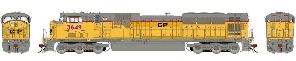 Athearn Genesis HO ATHG27380 DCC/Tsunami 2 Sound Equipped EMD SD9043MAC Locomotive CPR #3649