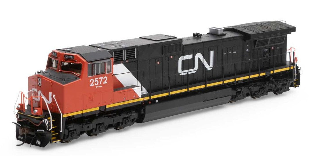 Athearn Genesis HO ATHG31631 DCC/Tsunami 2 Sound Equipped GE Dash 9-44CW Locomotive Canadian National CN #2572