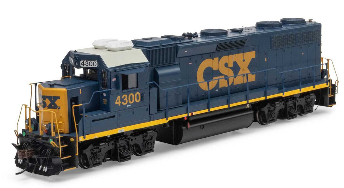 Athearn Genesis HO ATHG66349 DCC/Tsunami 2 Sound Equipped EMD GP39-2 Locomotive CSX YN3 scheme CSX #4300