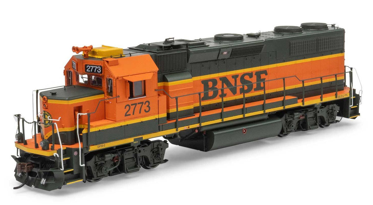 Athearn Genesis HO ATHG66255 DCC Ready EMD GP39-2u Locomotive BNSF H1 scheme BNSF #2773