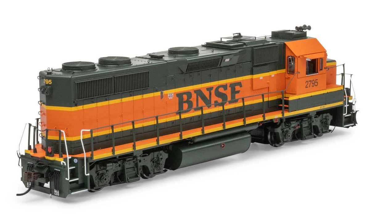 Athearn Genesis HO ATHG66256 DCC Ready EMD GP39-2u Locomotive BNSF H1 scheme BNSF #2795