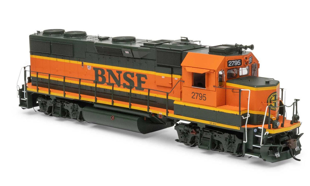Athearn Genesis HO ATHG66256 DCC Ready EMD GP39-2u Locomotive BNSF H1 scheme BNSF #2795