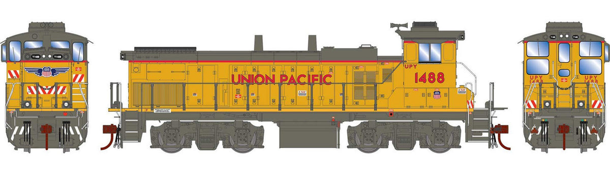 Athearn Genesis HO ATHG66365 DCC/Tsunami 2 Sound Equipped EMD MP15AC Locomotive Union Pacific UPY #1488