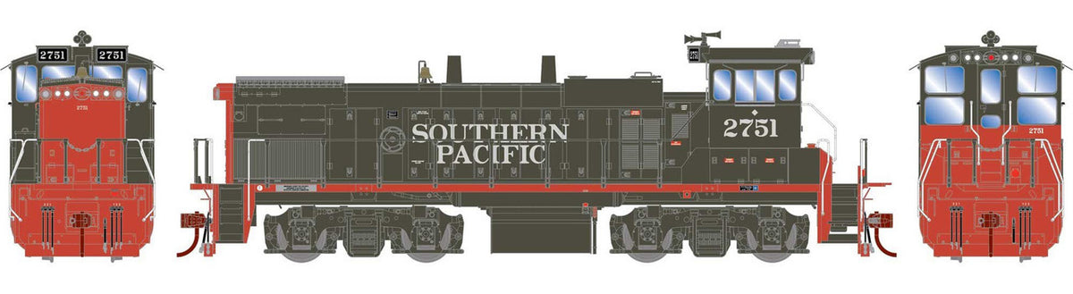 Athearn Genesis HO ATHG66368 DCC/Tsunami 2 Sound Equipped EMD MP15AC Locomotive Southern Pacific SP #2751
