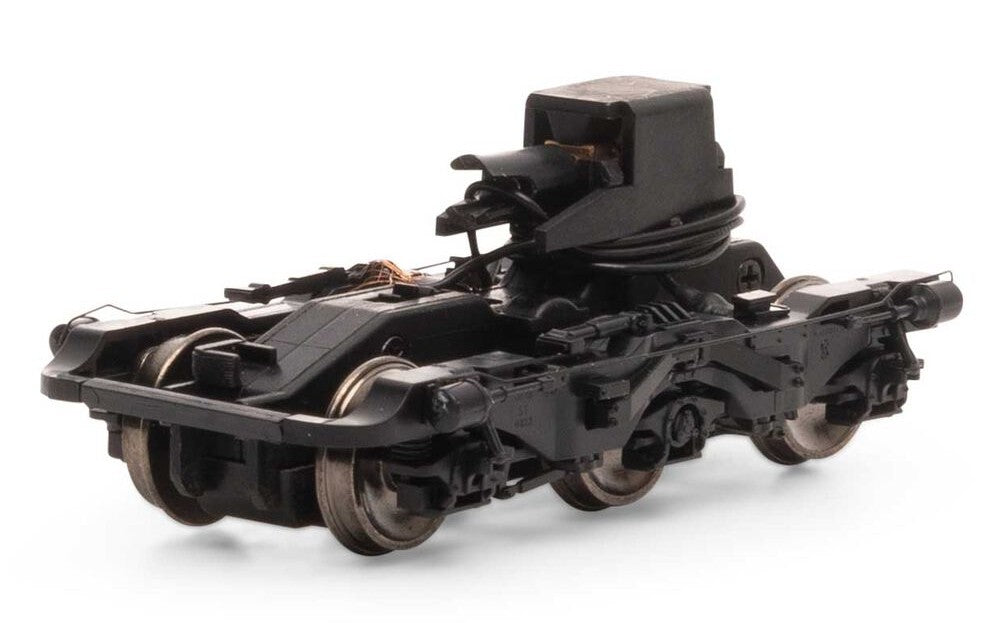 Athearn Genesis HO ATHG69799 Power Truck Black with Steerable Assembly for ES44 GEVO4-Pack