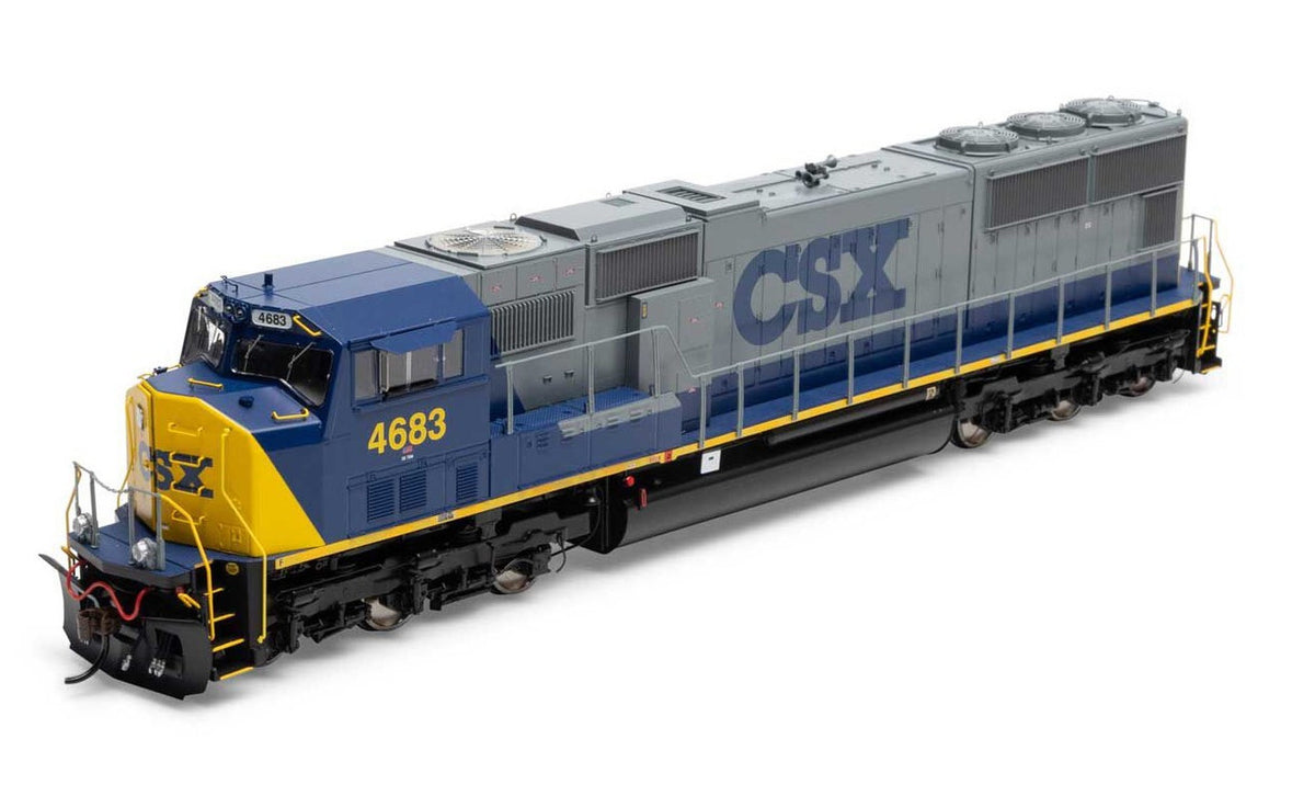 Athearn Genesis HO ATHG71215 DCC/Tsunami 2 Sound Equipped EMD SD70M Locomotive CSX 'YN2' #4683