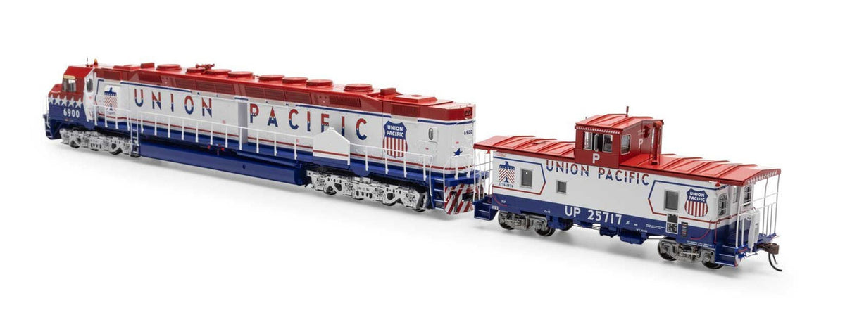 Athearn Genesis HO ATHG71520 DCC Ready EMD DDA40X Locomotive Union Pacific UP #6900 with ICC Caboose #25717
