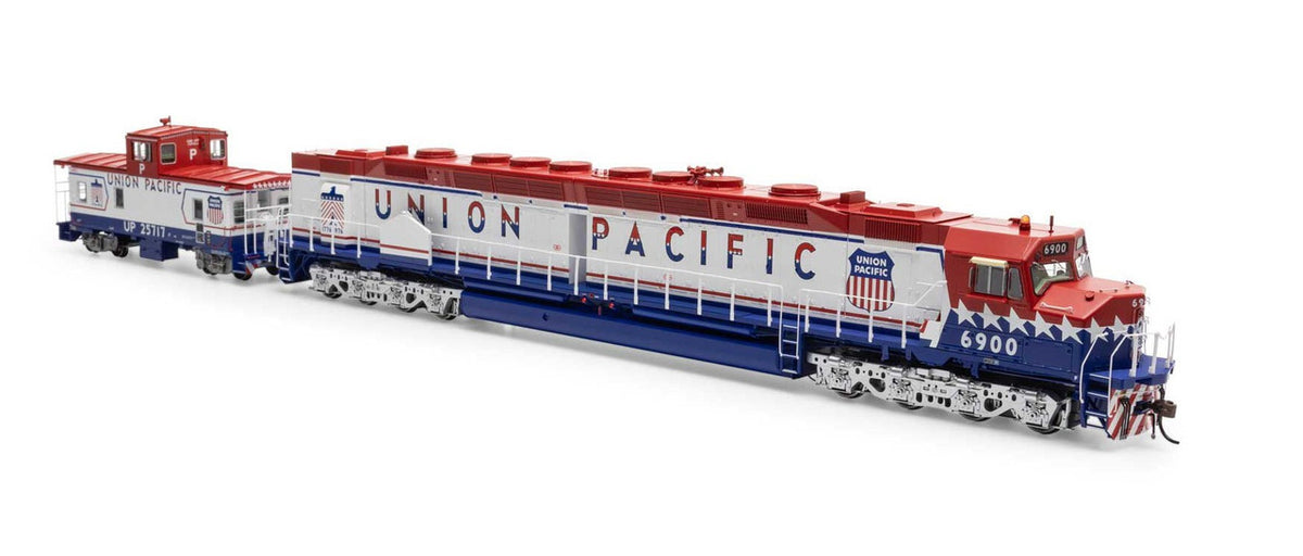 Athearn Genesis HO ATHG71520 DCC Ready EMD DDA40X Locomotive Union Pacific UP #6900 with ICC Caboose #25717
