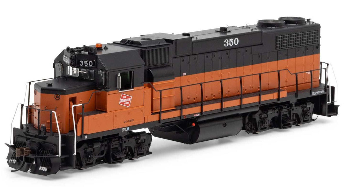 Athearn Genesis HO ATHG71840 DCC/Tsunami 2 Sound Equipped GP38-2 Locomotive Milwaukee Road MILW #350