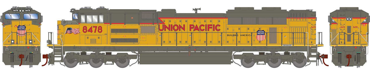 Athearn Genesis HO ATHG75649 DCC/Tsunami 2 Sound Equipped EMD SD70ACe Locomotive Union Pacific UP #8478