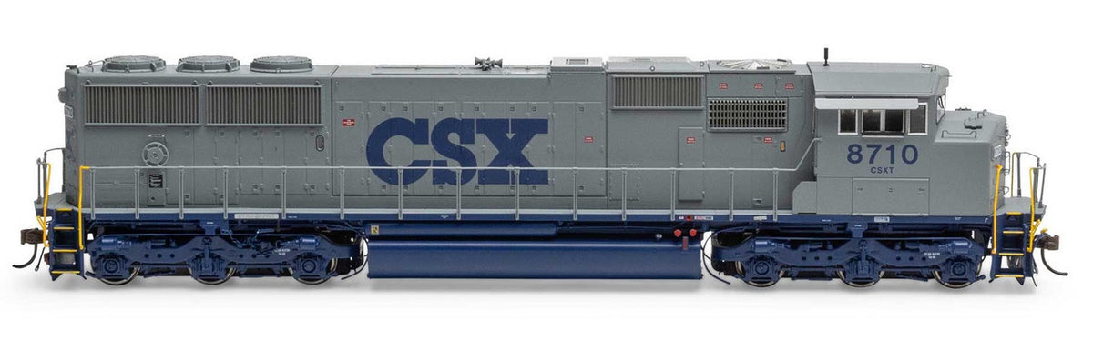 Athearn Genesis HO ATHG75636 DCC/Tsunami 2 Sound Equipped EMD SD60M 'Tri-Clops' Locomotive CSX CSXT #8710