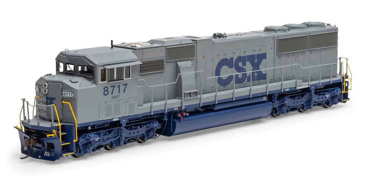 Athearn Genesis HO ATHG75637 DCC/Tsunami 2 Sound Equipped EMD SD60M 'Tri-Clops' Locomotive CSX CSXT #8717
