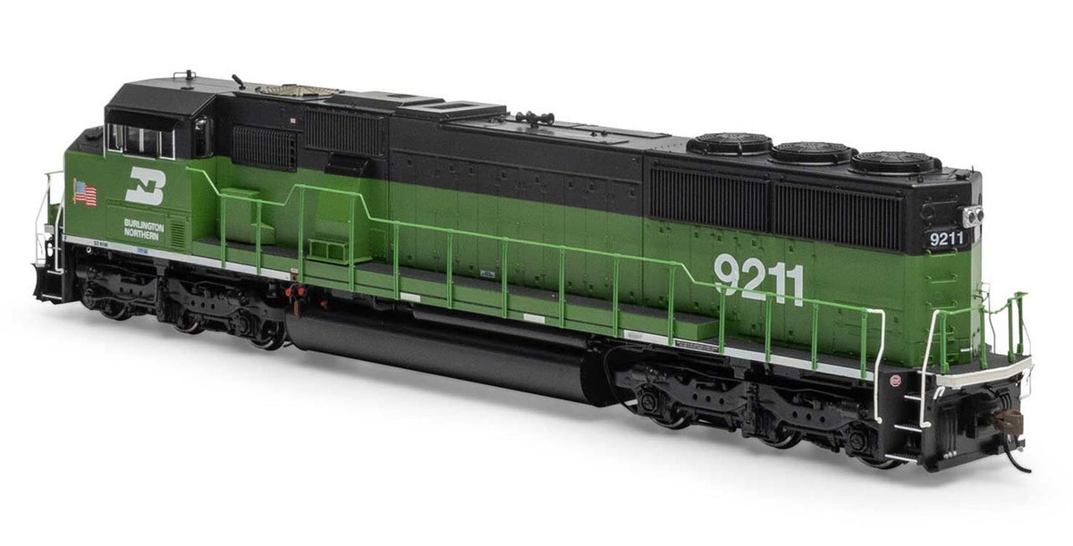 Athearn Genesis HO ATHG75638 DCC/Tsunami 2 Sound Equipped EMD SD60M 'Tri-Clops' Locomotive Burlington Northern BN #9211
