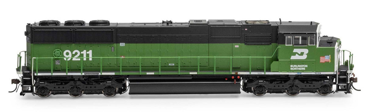 Athearn Genesis HO ATHG75638 DCC/Tsunami 2 Sound Equipped EMD SD60M 'Tri-Clops' Locomotive Burlington Northern BN #9211