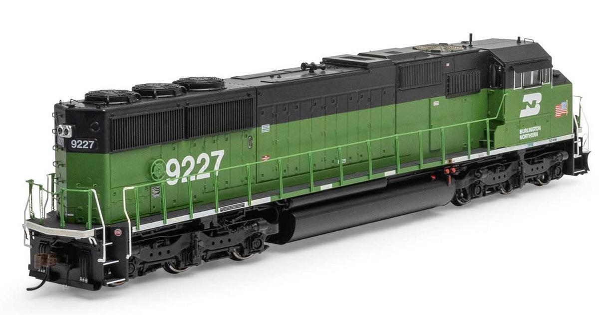 Athearn Genesis HO ATHG75639 DCC/Tsunami 2 Sound Equipped EMD SD60M 'Tri-Clops' Locomotive Burlington Northern BN #9227