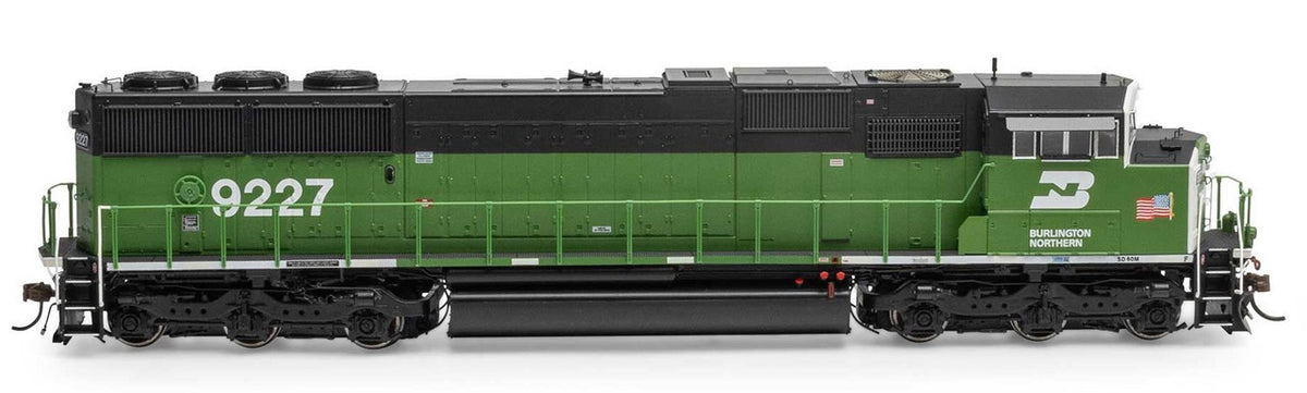 Athearn Genesis HO ATHG75639 DCC/Tsunami 2 Sound Equipped EMD SD60M 'Tri-Clops' Locomotive Burlington Northern BN #9227