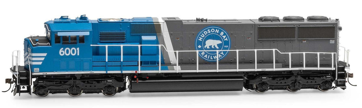 Athearn Genesis HO ATHG75546 DCC Ready EMD SD60M 'Tri-Clops' Locomotive Hudson Bay Railway HBRY #6001