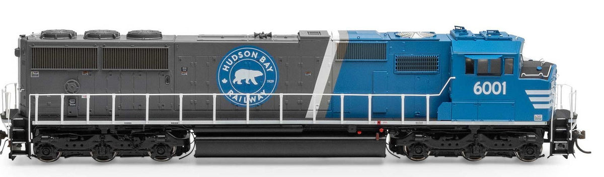 Athearn Genesis HO ATHG75546 DCC Ready EMD SD60M 'Tri-Clops' Locomotive Hudson Bay Railway HBRY #6001